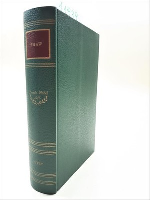 Bernard Shaw Nobelpreis 1925 UTET 1966
