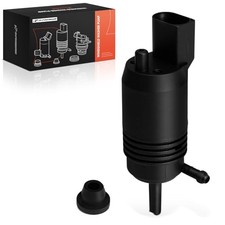 Front or Rear Windshield Washer Pump Compatible with Chevrolet Silverado,