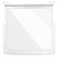 W10276348 W10276344 2309524 2312014 Frig Glass Shelf Crisper Pan Cover