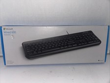 Microsoft Wired 600 Keyboard Black Model 1576 NEW  K718 Fast Shipping