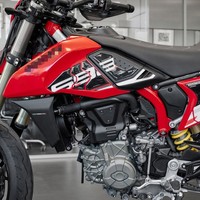 Aufkleber 3D Motorrad Kompatibel Ducati Hypermotard 698 Mono 2024-2026 Tank Side