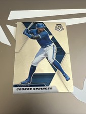 George Springer 2021 Mosaic Baseball - #142 - Toronto Blue Jays Card