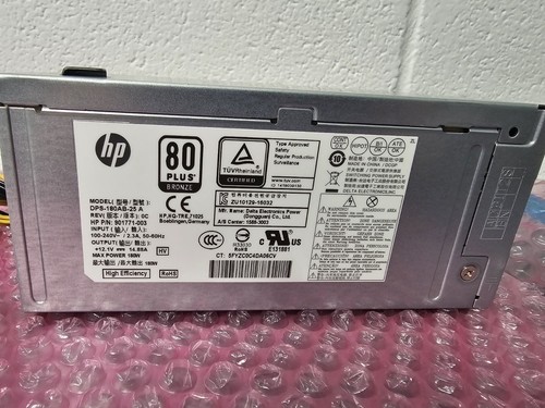 HP 290 G1 MT Power Supply DPS-180AB-25 A, 180W - Picture 2 of 6