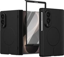 Samsung Galaxy Z Fold 8 Case with Screen Protector  Hinge Protection - Black