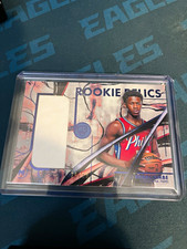 Topps 2026 Motif Vj Edgecombe 76ers Rookie Relics Mrr-vj Patch 39