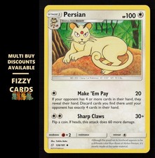 Pokemon Persian 126/181 Uncommon SM - Team Up