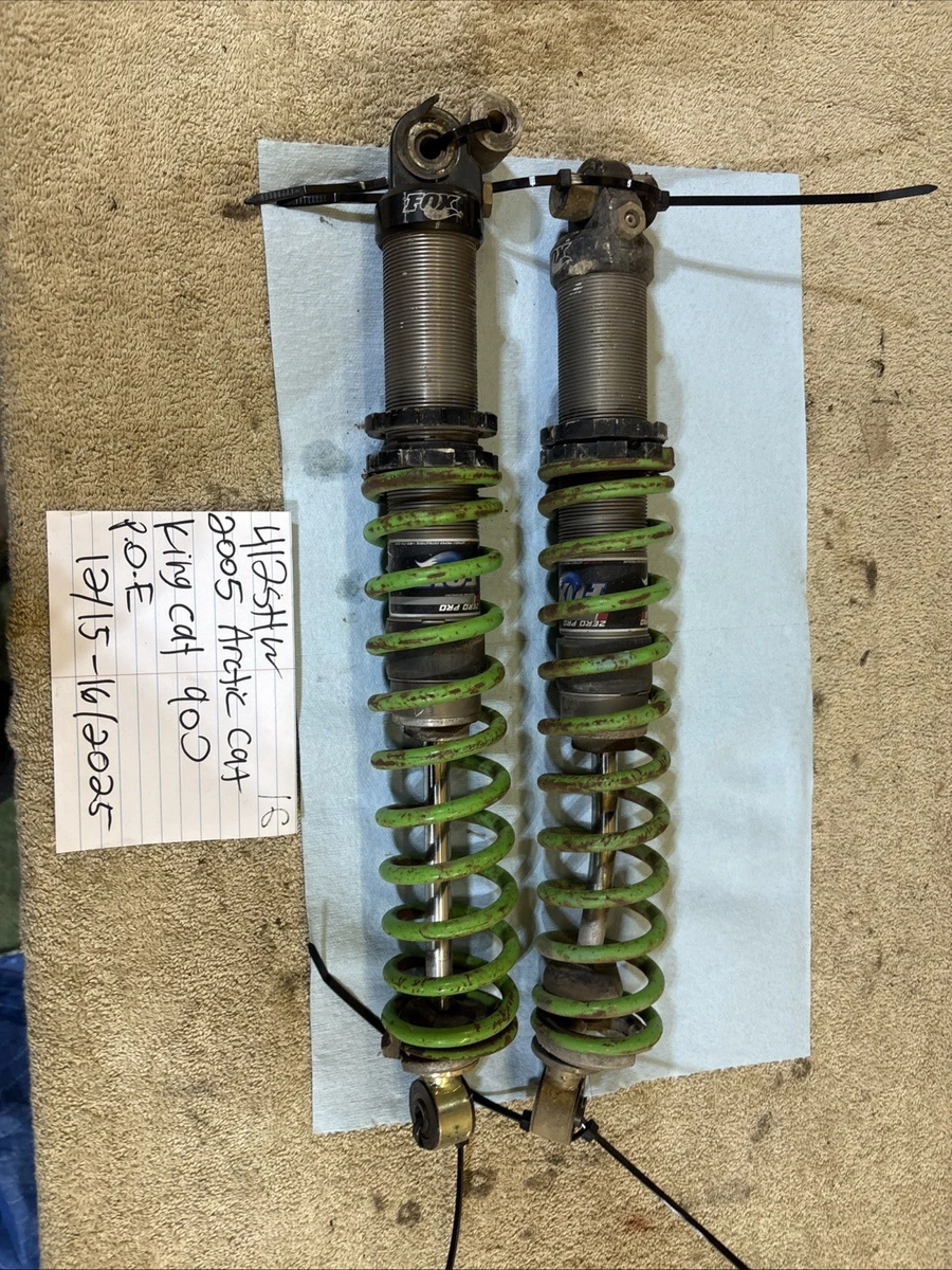 Pair Of Arctic Cat Snowmobile Short Spring Slides - Replaces Part