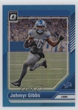 2024 Panini Donruss Optic Aqua Prizm 194/299 Jahmyr Gibbs #64 go9