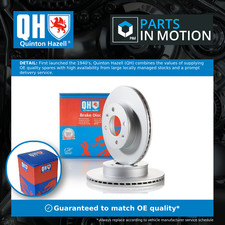 2x Brake Discs Pair Vented Front 241mm BDC5445 Quinton Hazell Set 517120X500 New