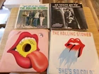 MEGA Lot of (51) Rolling Stones - Var. lbls  (19) w/PS; (2) promos (3) Imports
