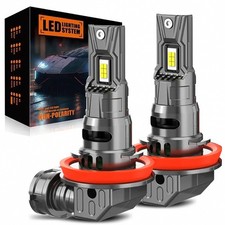 LED Headlight Bulbs 12V, 6500K, 30,000 lm per pair, 150 W, CAN bus compatible