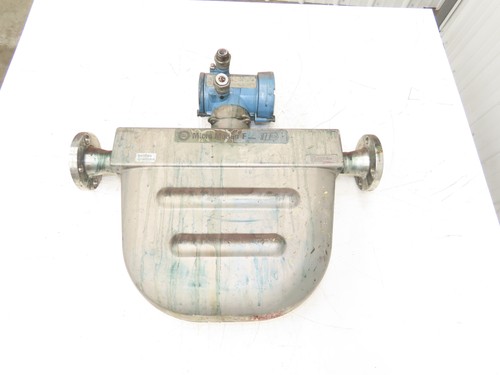 Micro Motion F200S341CCAAEZZZZ Mass Flow Sensor 1.5" *Ink Residue Needs Cleaned*