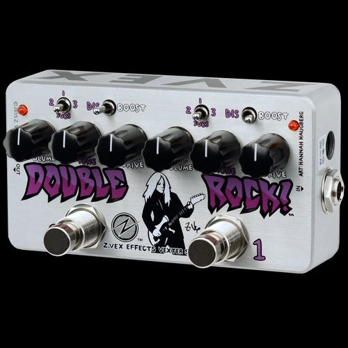 ZVEX Effects Double Rock Vexter Distortion/Boost Pedal - Image 2 of 2