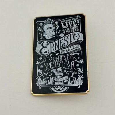Disney Fantasy Pin Ernesto de la Cruz Concert Poster Coco