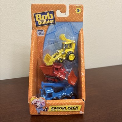 Bob the builder easter Die cast pack Scoop Muck and Lofty Vintage