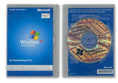 Microsoft Windows XP Professional Edition SP3 CD-ROM (E85-05683)