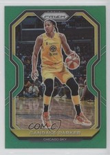 2021 Panini Prizm WNBA Green Prizm Candace Parker #76 0b5