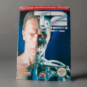 Terminator 2 T2 Judgement Day Nintendo NES Spiel UK PAL A komplett in Box sehr guter Zustand