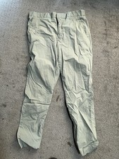 Everlane Pants Mens 32x30 Green Flat Front Straight Leg Slim Fit Chino Trousers
