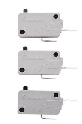 Microwave Oven Door Switch 16A 125V/250V Interloc 2 Normally Open 1 Normally