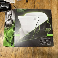 IN STOCK  Star Wars Black Series Scout Trooper Premium Electronic Helmet HASBRO