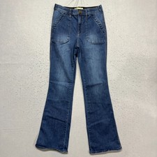 Democracy Ab Technology Jeans Womens Size 4 Stretch Medium Wash Denim Blue
