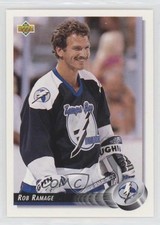 1992-93 Upper Deck Rob Ramage #105 0s2w
