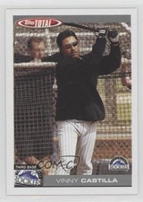 2004 Topps Total Vinny Castilla #489 1k3
