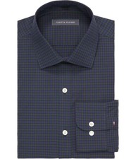 Tommy Hilfiger Mens TH FLEX Button Down Dress Shirt