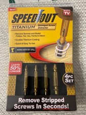 Ontel Speed Out Titanium Damaged Screw Extrac...