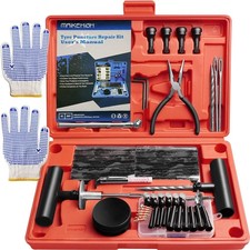Maikehigh Professionelles Reifenreparaturset - 100 Stück