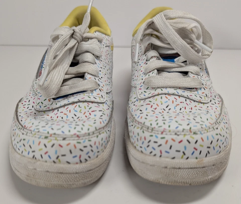 Reebok Club C 85 National Ice Cream Day Sprinkles Trainers Size 4 UK FV1991 - Image 3 of 4