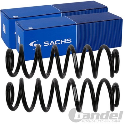 2X SACHS FAHRWERKSFEDERN SATZ HINTEN PASSEND FÜR VW PASSAT TOURAN LINKS+RECHTS
