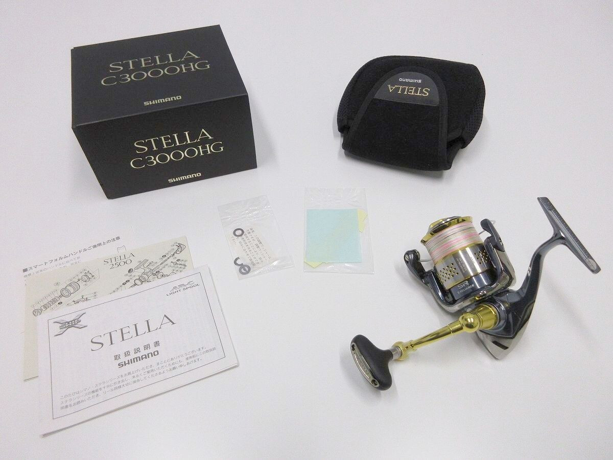 SHIMANO 10 STELLA C3000HG SPINNING REEL FISHING FROM JAPAN SHIMANO 10 STELLA C3000HG SPINNING REEL FISHING FROM JAPAN