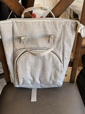Enfamil Grey Wonder Baby Backpack-Versatile Insulated Formula/Cooler/ Diaper Bag