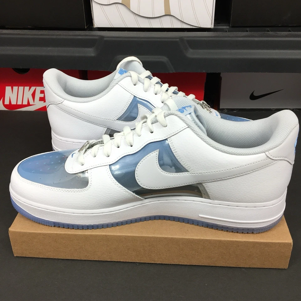 耐克 Air Force 1 低帮隐形女式 2.0 男式 15 码 IB5724-100 — 第 3/4 张图片