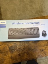 Philips 3000 Series Professional 2.4GHz Wireless SPK6307 Keyboard SPK7307 Mous