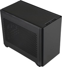 Compact High Airflow Mini-ITX Case with 330mm GPU Support - Ideal for Gamers