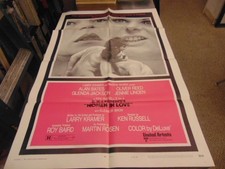 WOMEN IN LOVE/ORIG. U.S. ONE SHEET B (O.REED/A.BATES/G.JACKSON/KEN RUSSELL) B67