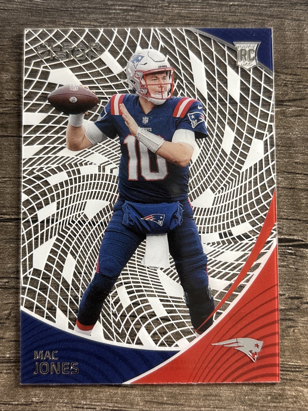 Mac Jones 2021 Panini Chronicles - Clear Vision Rookies #CVR-12 (RC)