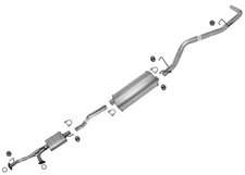 Federal Emissions Front Rear Mufflers Pipe for Toyota Tundra 2000-2002 4.7L