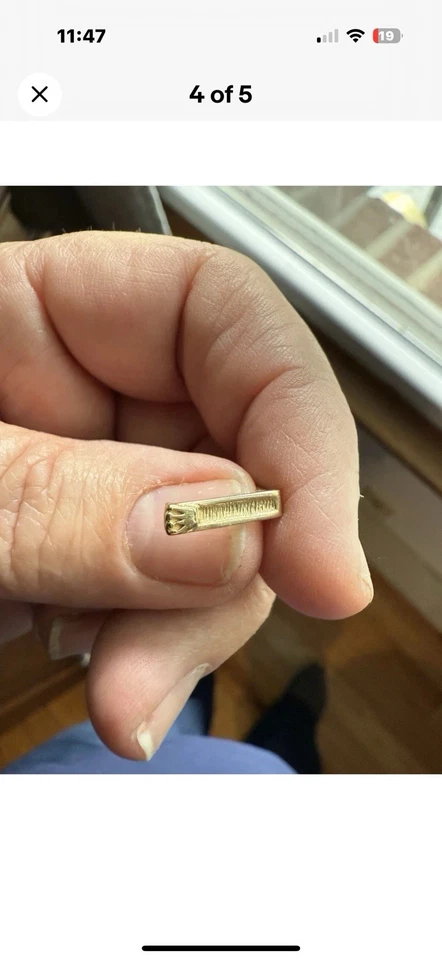 Reloj de oro. Funciona muy bien. Batería nueva. Hermoso. 10 kt Foto 4 de 4