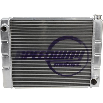#ad Speedway Chevy SBC BBC Universal High Performance Aluminum Radiator 22x19 Inch $189.99
