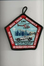 2016 Connecticut Rivers Council West Of The River Encampment patch