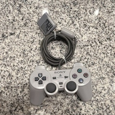 Sony PlayStation Dual Analog Controller SCPH-1200 Gray Wired Analog PS1 PS2