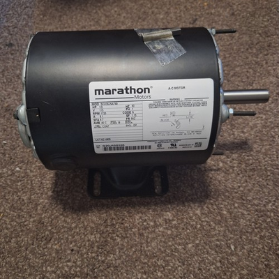 #ad Marathon Motor 1 2HP 115V 1725 RPM NEW $119.00