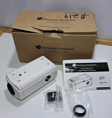 American Dynamics AD Discover Box 700 Series High Resolution Box Camera  690HTVL