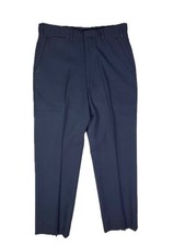 Vintage Metcalf Bros. Wool Uniform Pants Navy Blue Measures 33x29