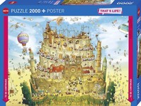 High Above - Puzzle 2000 Teile Marino Degano Spiel 2000 Teile Puzzle Heye 30014