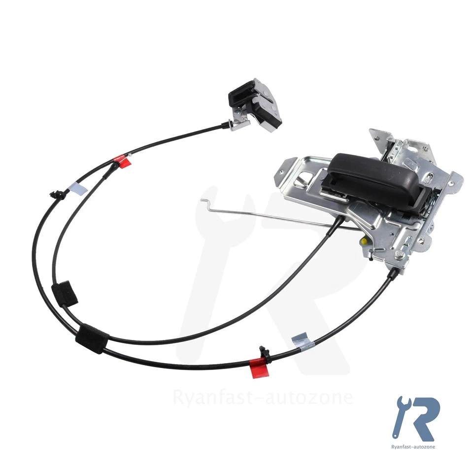New Right Sliding Door Latch Assembly W/Handle for Ford E150 E250 E350 1992-2019 - Imagem 4 de 4